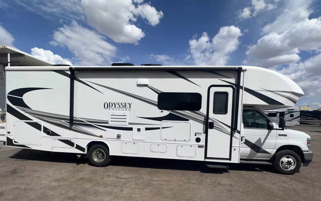 For Sale: 2022 Entegra Odyssey 29V – Only 14,940 Miles | One Owner Class C RV